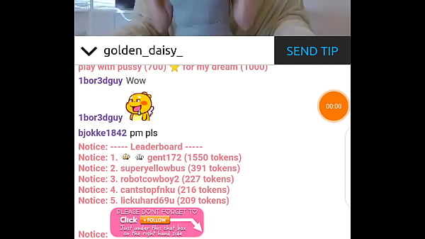 Golden daisy  Chaturbate Strip Show 29/01/2021