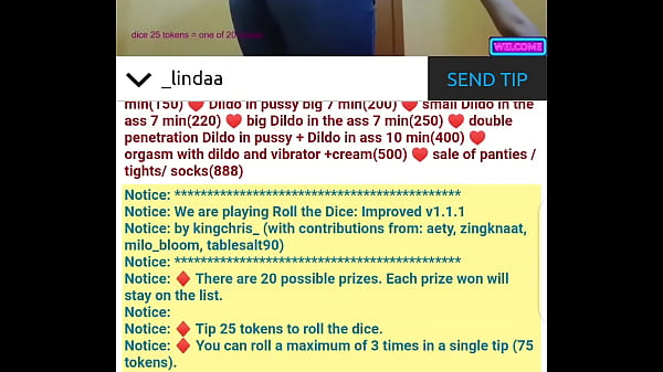 Lindaa Chaturbate Topless Show 29/01/2021