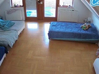 voyeurcam-julmodels-whitebed-1 nude on Live Cam Girls Room