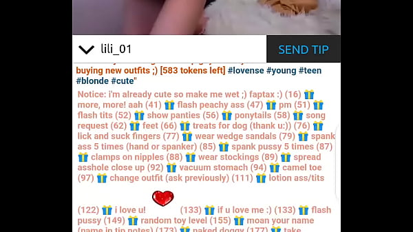 Lili 01 Chaturbate Strip Show 29/01/2021