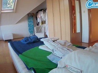 voyeurcam-julmodels-whitebed-4 nude on Live Cam Girls Room