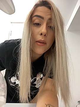 AvaShine naked stripping on cam for live sex video chat