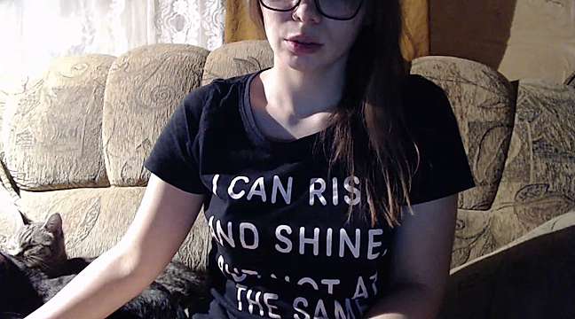 69LittleBrunette naked stripping on cam for live sex video chat