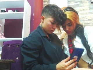 ?, ?Roxane & Broundy?? nude on Live Cam Girls Room