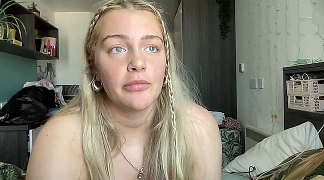 blondeebish naked stripping on cam for live sex video chat