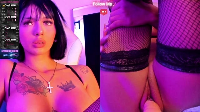 AlessandraaM naked stripping on cam for live sex video chat