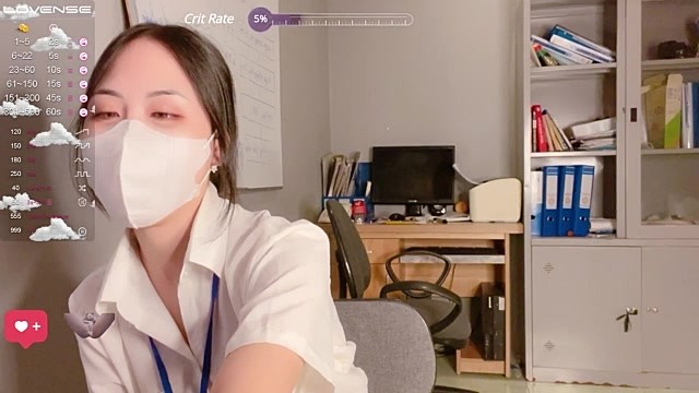 Chiki_Office naked stripping on cam for live sex video chat