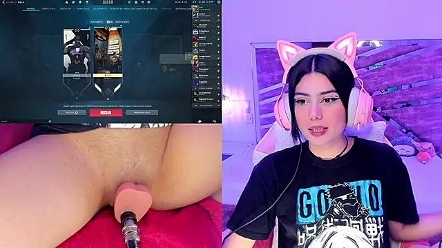 LiaGames nude strip on cam for live sex video chat