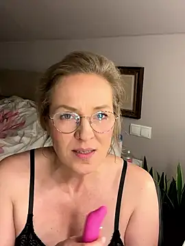 GermanStepMom nude strip on cam for live sex video chat