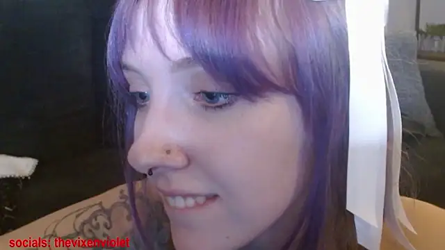 thevixenviolet nude strip on cam for live sex video chat